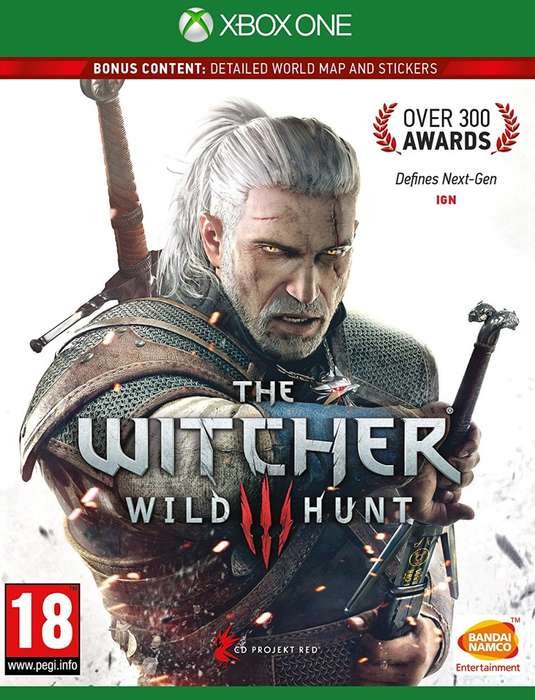 X1 The Witcher III Wild Hunt Day One Edition / As New