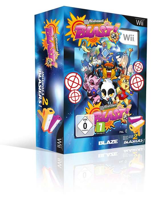 Wii Wicked Monsters Blast With 2 Blasters Bundle / Brand New (Sealed)