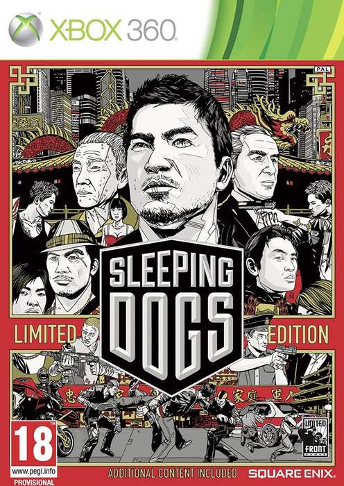 Xbox 360 Sleeping Dogs Limited Edition / Original Product
