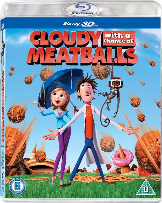 CLOUDY WITH A CHANCE OF MEATBALLS (BLU-RAY 3D)