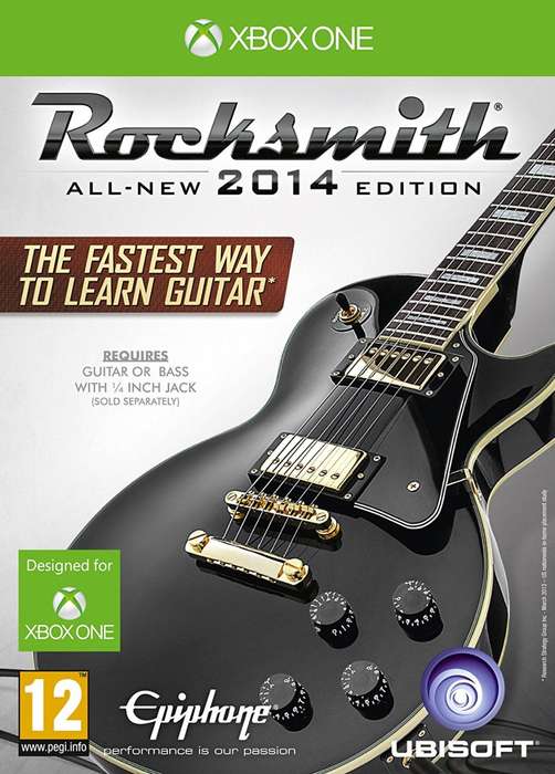 X1 ROCKSMITH 2014 EDITION WITH CABLE BUNDLE / AS NEW / BID TO WIN
