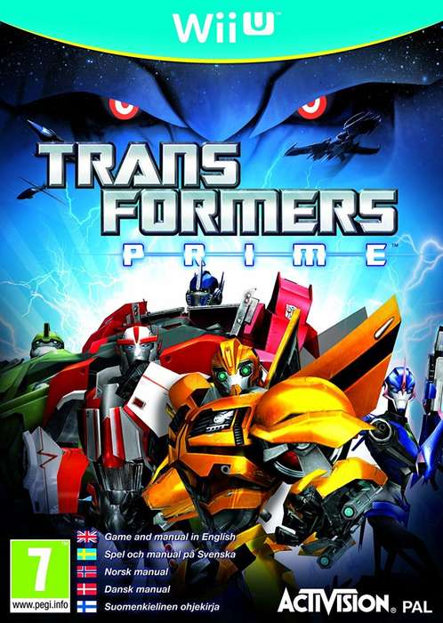 WiiU Transformers Prime The Game / As New