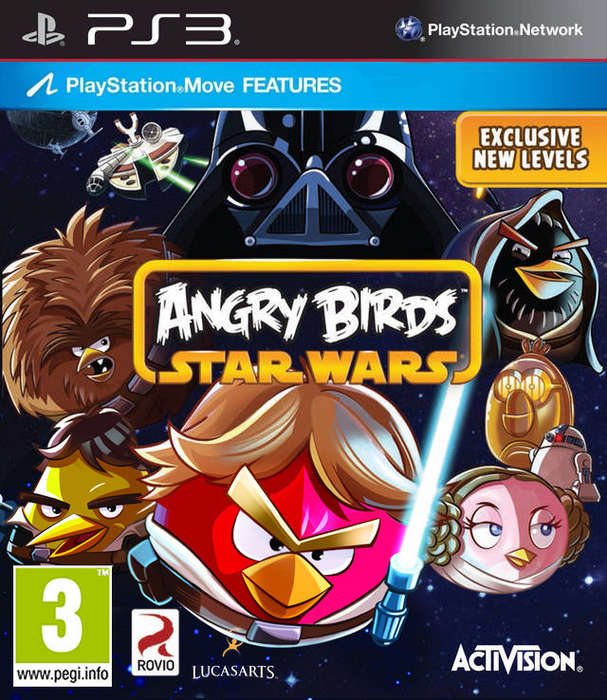PS3 Angry Birds Star Wars / Brand New (Sealed)