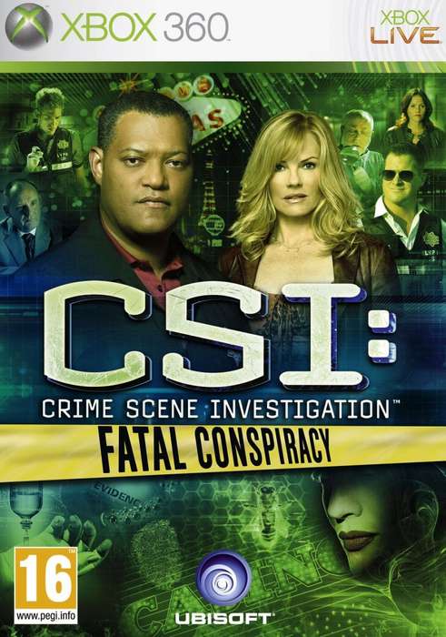 Xbox 360 CSI Crime Scene Investigation Fatal Conspiracy / Original Product