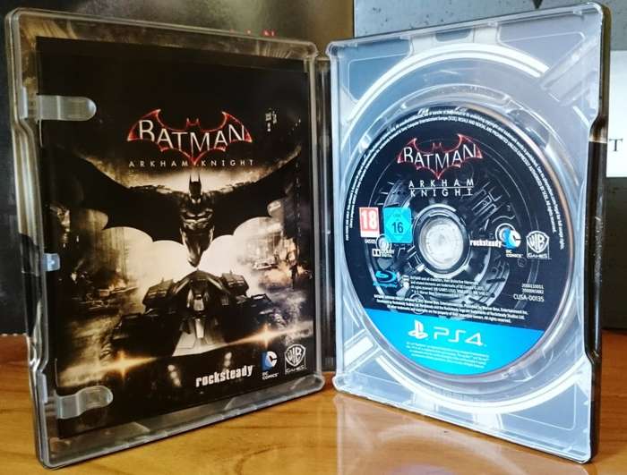 PS4 Batman Arkham Knight Steelbook Special Edition / As New