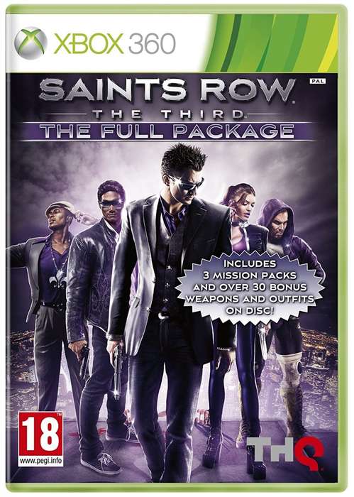 Xbox 360 Saints Row The Third The Full Package - Original Product