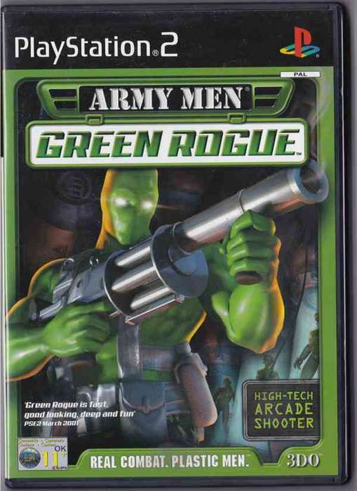 PS2 Army Men Green Rogue