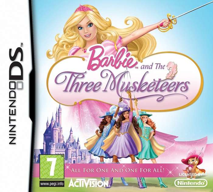 Nintendo DS Barbie And The Three Musketeers