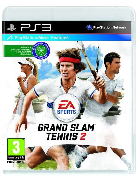 PS3 EA Sports Grand Slam Tennis 2 / As New