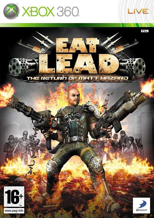 Xbox 360 Eat Lead The Return Of Matt Hazard / Original Product