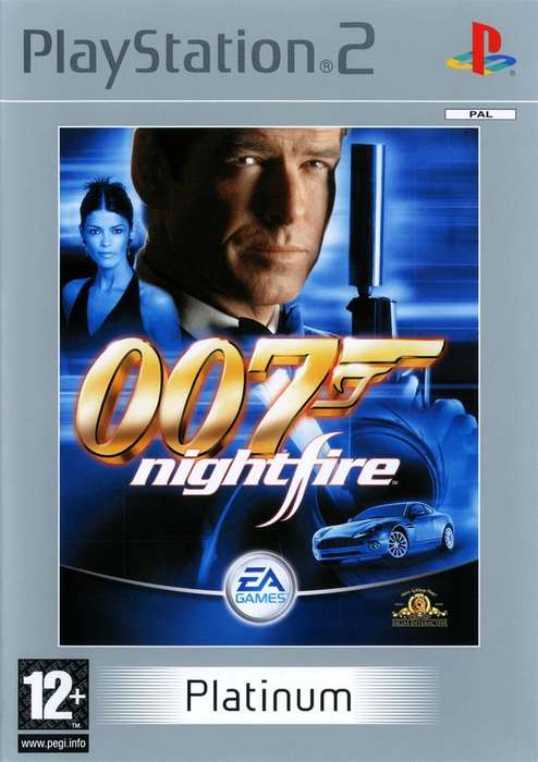 PS2 James Bond 007 Nightfire Platinum / As New