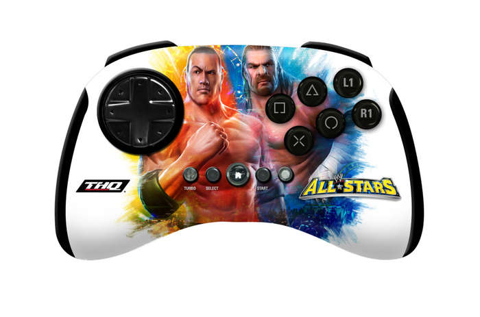 PS3 Mad Catz Wireless WWE All Stars Brawlpad Collectors Edition / Brand New (Sealed)