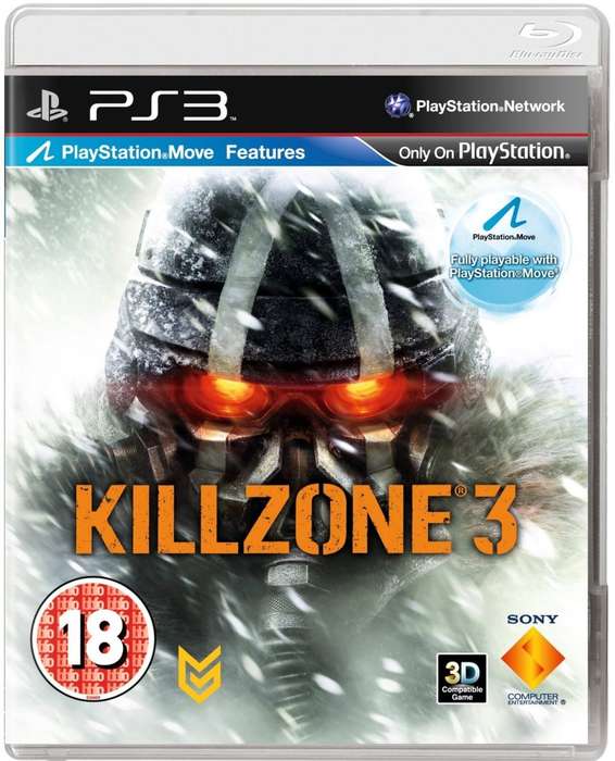 PS3 KILLZONE 3 PLAYSTATION MOVE SHARP SHOOTER GUN BUNDLE / AS NEW (BOXED) / BID TO WIN