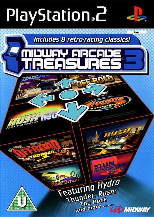 PS2 Midway Arcade Treasures 3