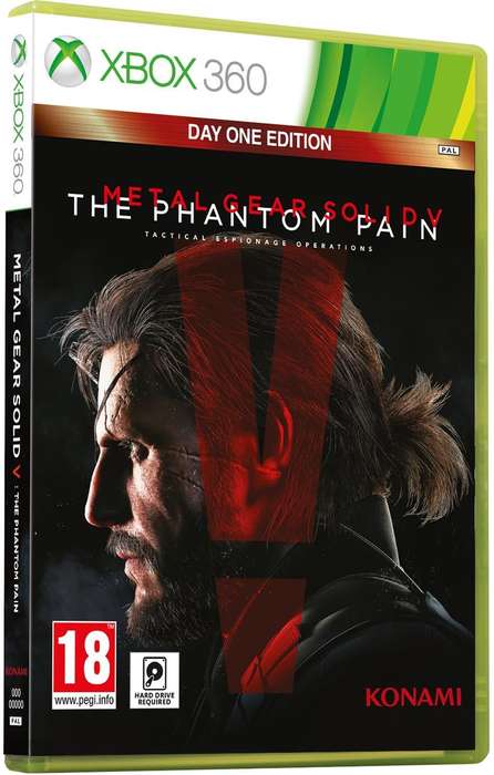 Xbox 360 Metal Gear Solid V The Phantom Pain Day One Edition / Brand New (Sealed)