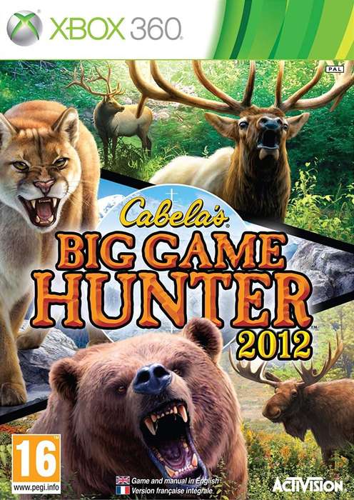 Xbox 360 Cabelas Big Game Hunter 2012 / Original Product