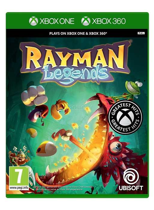 Microsoft Xbox Rayman Legends / Brand New (Sealed)