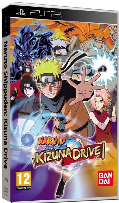 PSP Naruto Shippuden Kizuna Drive