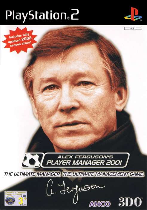 PS2 Alex Fergusons Player Manager 2001