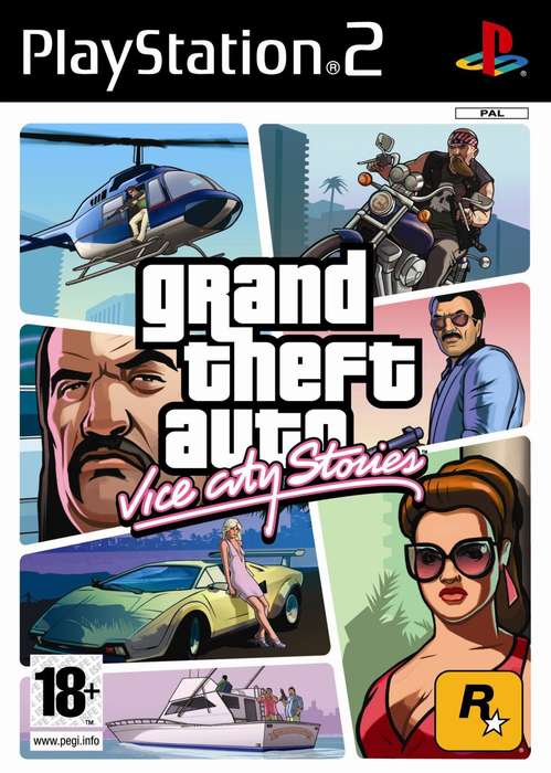 PS2 Grand Theft Auto Vice City Stories
