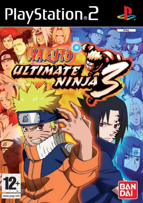 PS2 Naruto Ultimate Ninja 3