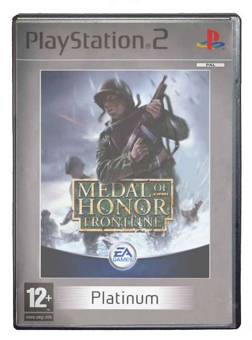 PS2 Medal Of Honor Frontline Platinum