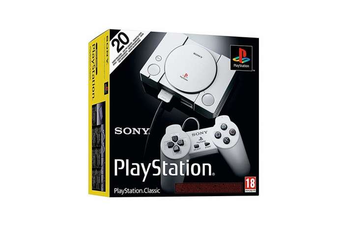 Playstation Classic Console With 2 Controllers Bundle / Brand New (Sealed)