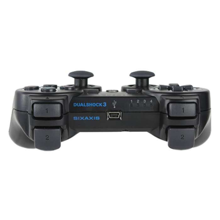 PS3 SONY DUALSHOCK 3 SIXAXIS WIRELESS CONTROLLER CECHZC2U BLACK / BRAND NEW (SEALED)