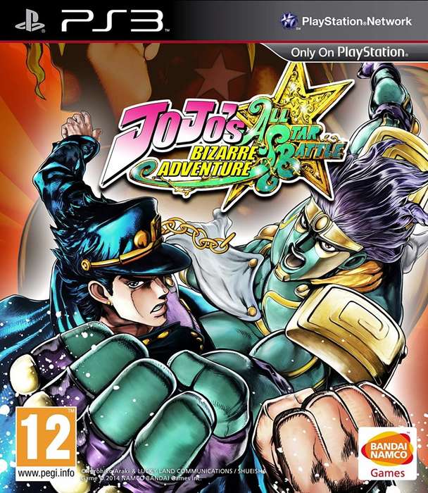 PS3 Jojos Bizarre Adventure All-Star Battle / As New