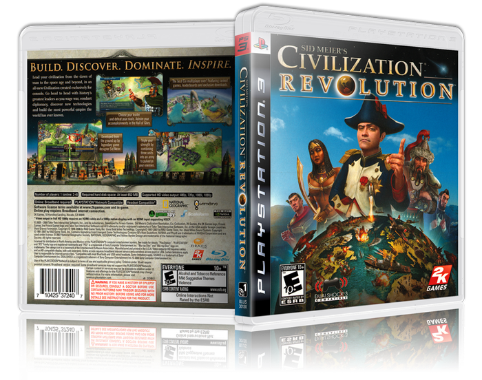 PS3 Sid Meiers Civilization Revolution