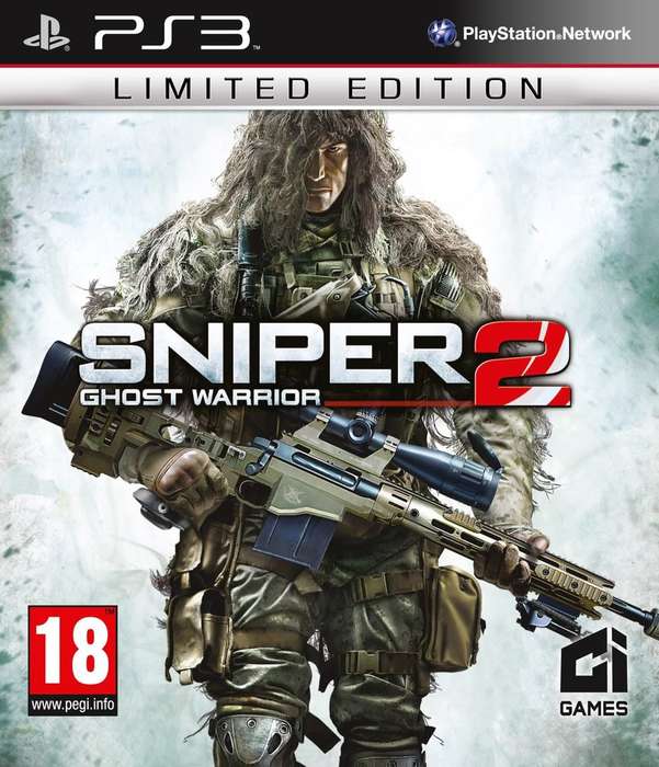 PS3 Sniper Ghost Warrior 2 / As New