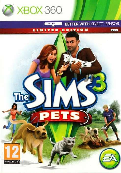 Xbox 360 The Sims 3 Pets / Original Product