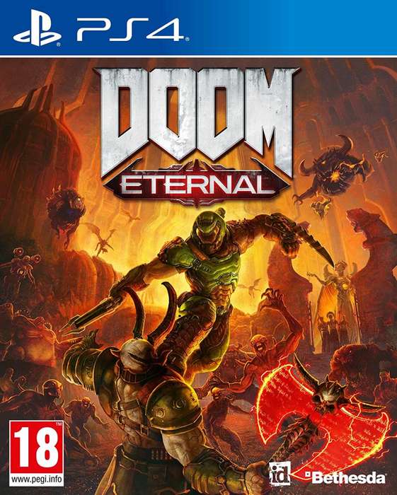 PS4 Doom Eternal / Brand New (Sealed)