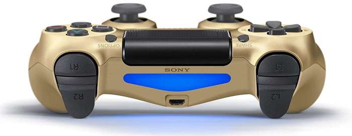 PS4 Sony Dualshock 4 Wireless Controller Gold / Brand New (Sealed)