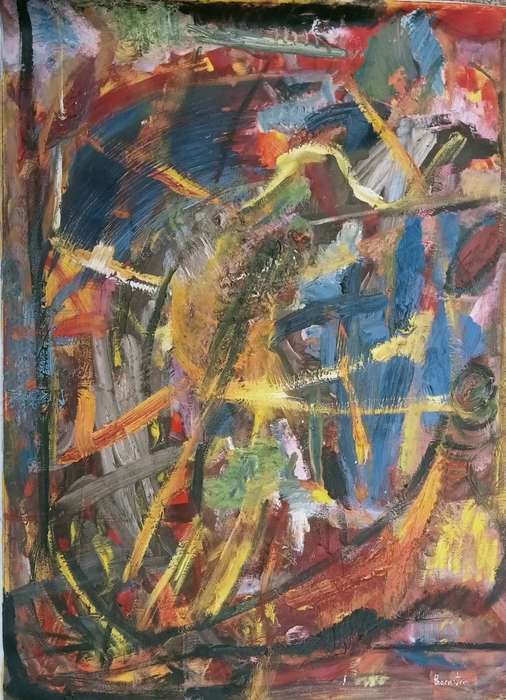Derek Bernstein oil on canvas