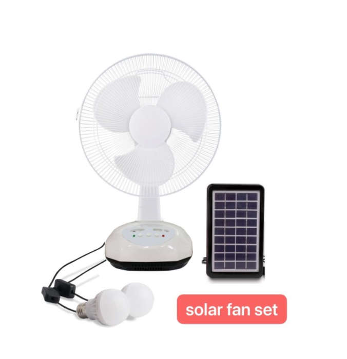 Burraaq Trading solar electric fan 14 inch
