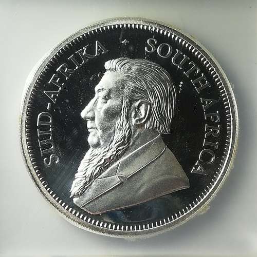 2020 SA 1 Oz Silver Krugerrand PF 70