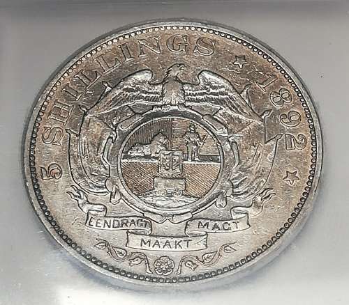 1892 Five Shillings S/S VF 30