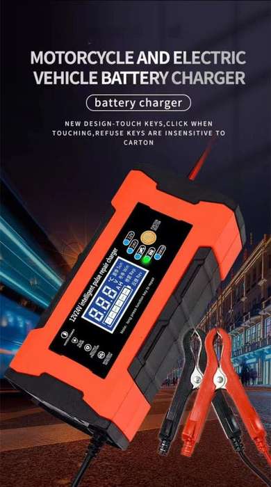 12V24V Smart Pulse Repair Charger Optimized Battery Charger