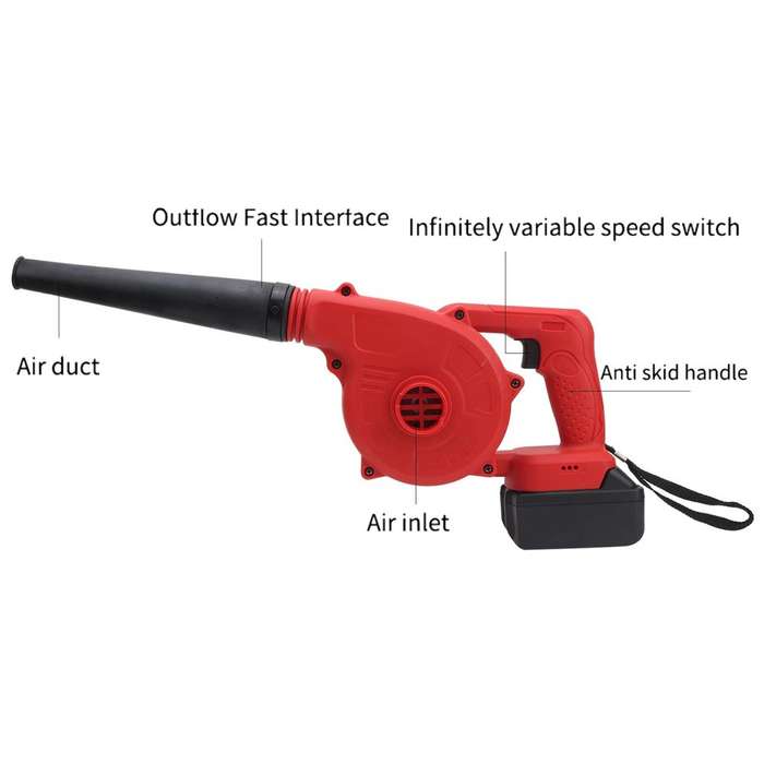 Portable Cordless Hair Dryer 25V 7500mah Battery Suitable For Electrical Appliances, Home Cleaning