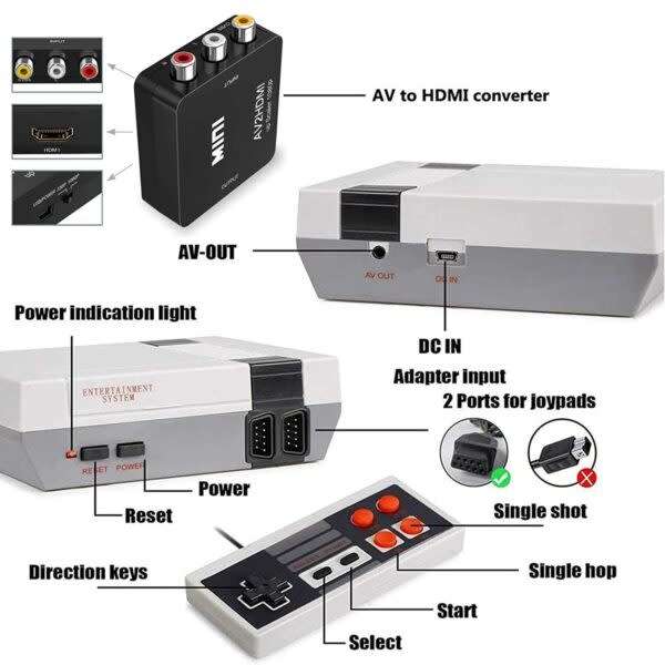 620 home mini game console