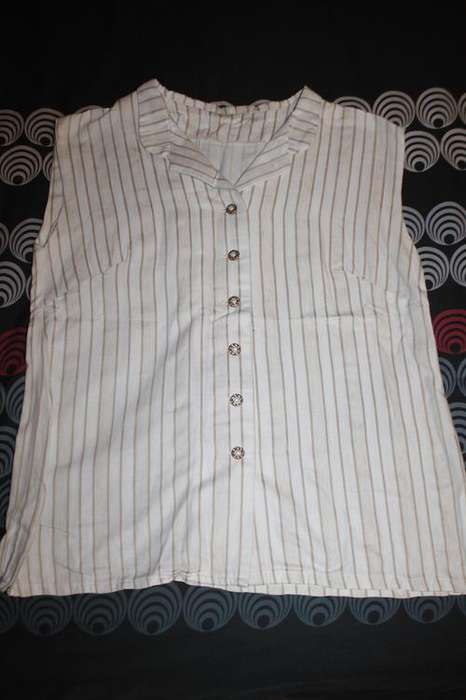Ladies handmade button shirt