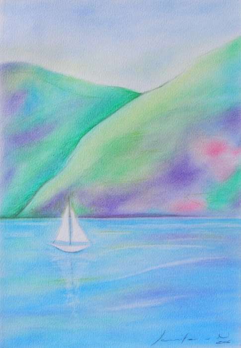Beautiful Langebaan - Original Soft Pastel - Jennifer van Niekerk