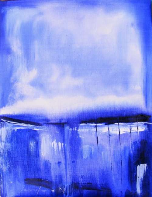 Uncertainty - Original Acrylic Painting - by Jennifer van Niekerk