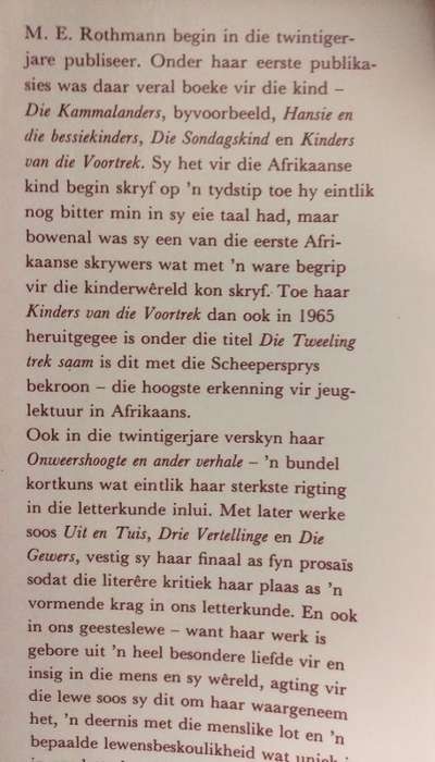 My beskeie deel (MER) `n Outo Biografiese Vertelling
