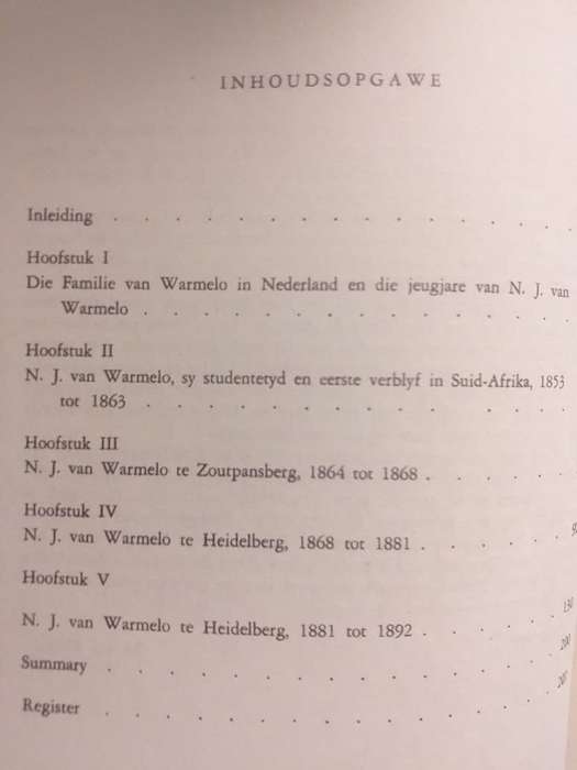 Nicolaas Jacobus van Warmelo (1835-1892) deur Dr AD Pont