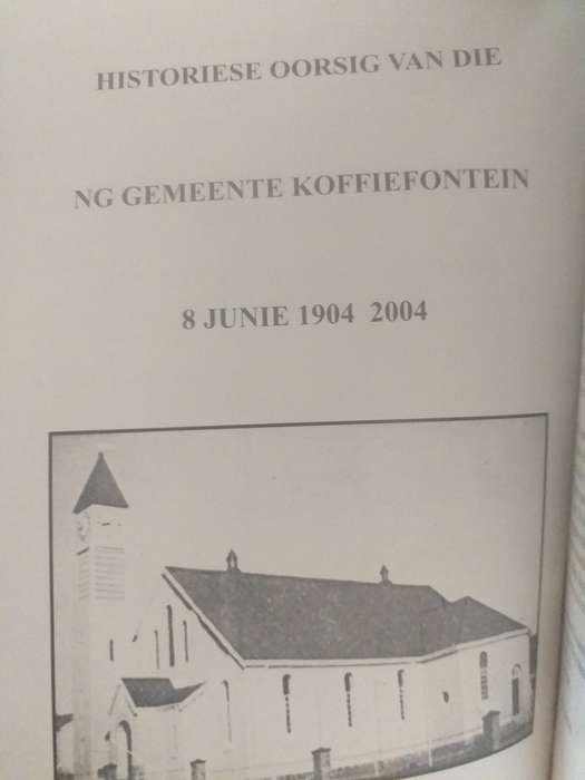 Die Kerk met die vis op die toring - word 100 jaar 1904-2004 NG Kerk Koffiefontein