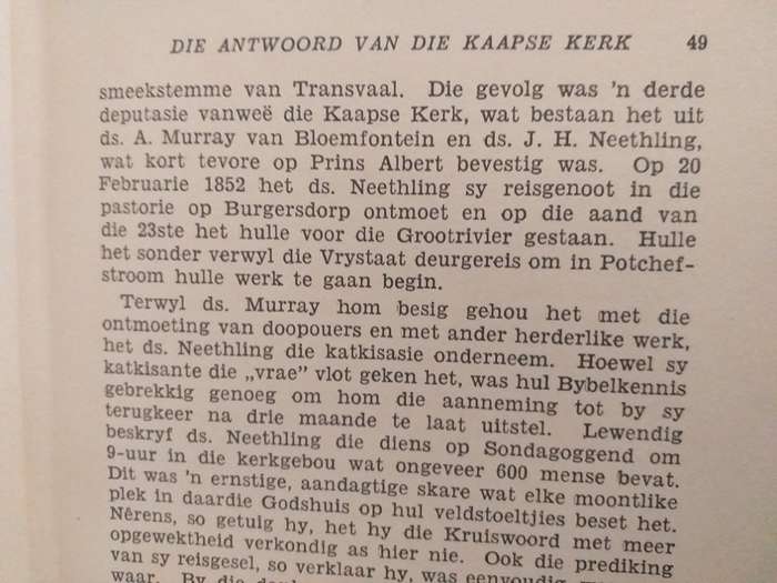 Geskiedenis van die Ned Geref Kerke van Natal, Vrystaat en Transvaal (GBA Gerdener)