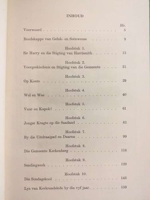 Onder die wolk van Genade: Gedenkboek NG Gemeente Harrismith 1849-1949