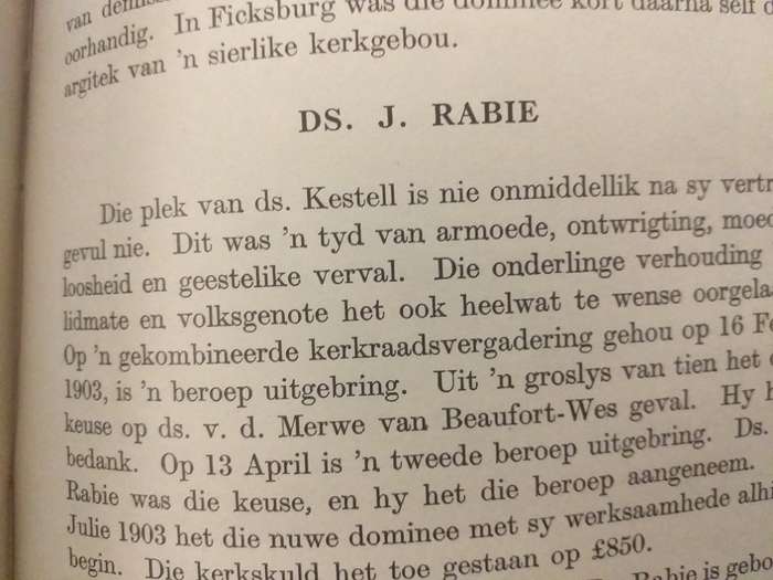 Onder die wolk van Genade: Gedenkboek NG Gemeente Harrismith 1849-1949